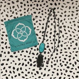 Kendra Scott Rayne Turquoise/Gunite
